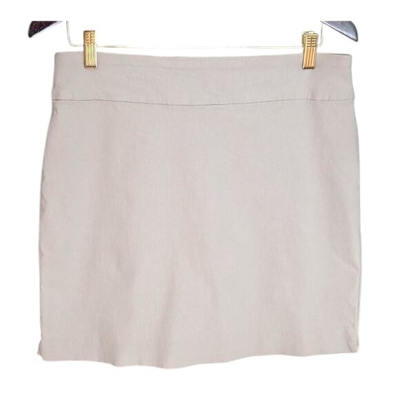 Charter Club Khaki Tan Pull On Skort - 10 - Picture 1 of 5